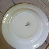 12 plates + 1 Digoin and Sarreguemines dish