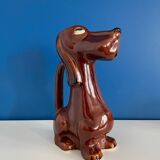 Dachshund dog pitcher