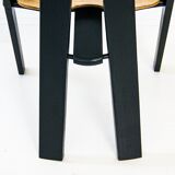 Set of 10 Danish Stacking Chairs in Beech