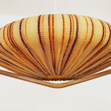 Walnut pendant lamp by Temde