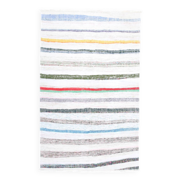 5x8 Contemporary Handmade Vintage Kilim Rug, 149x238Cm