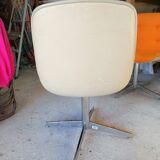 Set of 12 vintage Steelcase Strafor office chairs by Randall Buck