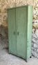 Riveted metal industrial workshop cabinet - vintage 1960s