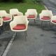 7 chairs modernist armchairs 70s pop loft Froscher Kg