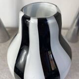 Designer two-tone glass vase