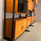 Book case Modular Walnut vintage 60’