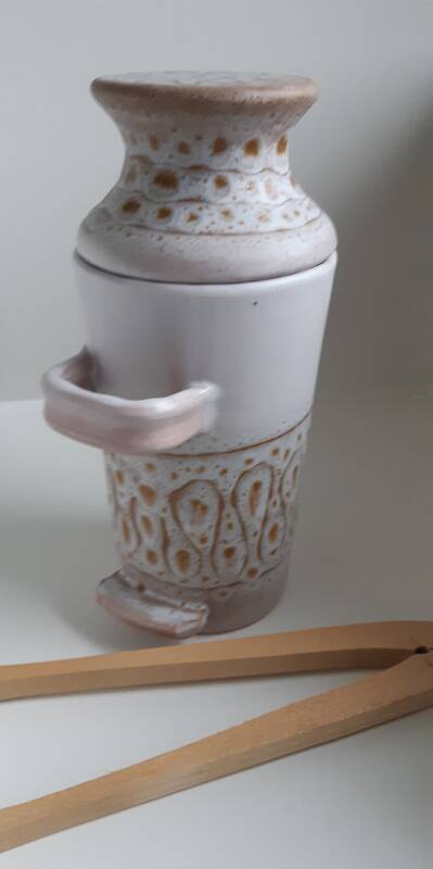 Vintage pickle pot signed Jean Austruy - Vallauris