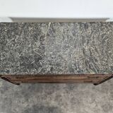 Louis XVI period commode in mahogany