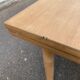Scandinavian extendable wooden dining table 235cm 1960