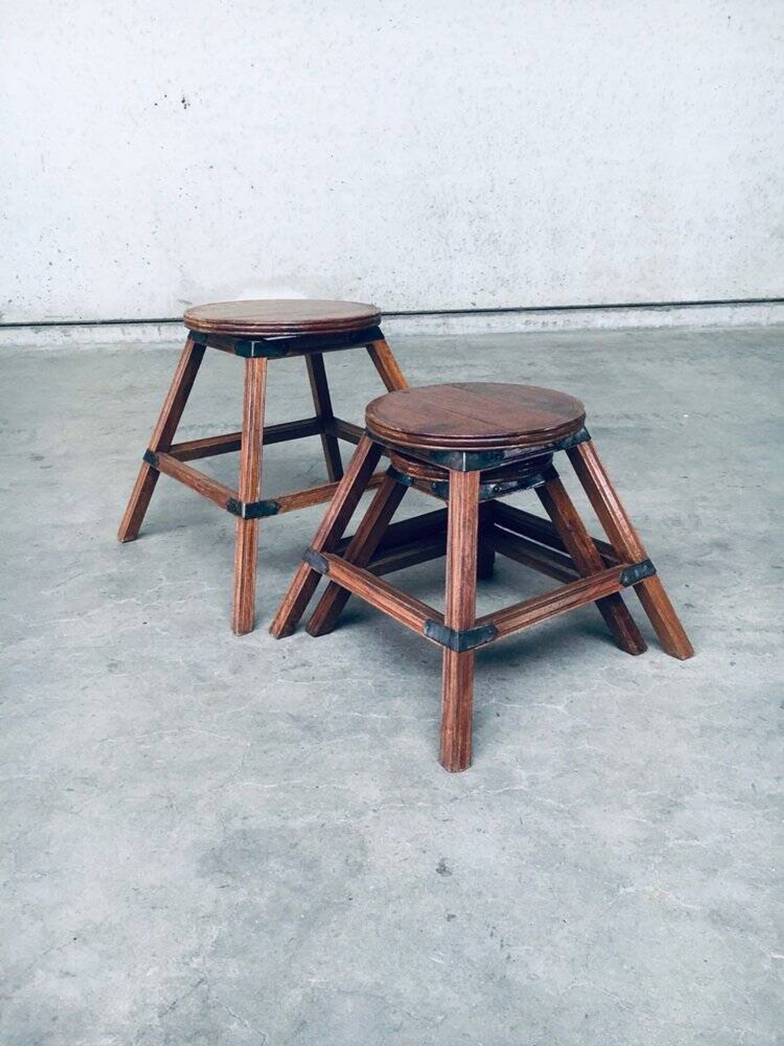 Wabi Sabi Nesting Tables, France, 1950s, Set of 3