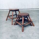 Wabi Sabi Nesting Tables, France, 1950s, Set of 3