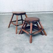 Wabi Sabi Nesting Tables, France, 1950s, Set of 3