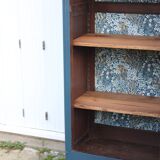 Renovated antique display cabinet