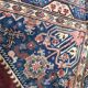 Large carpet old sinkiang done hand 268 x 360 cm