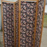 Screen wood and fabric