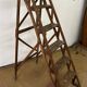 Vintage wooden stepladder