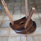 Set of 2 tripod stools