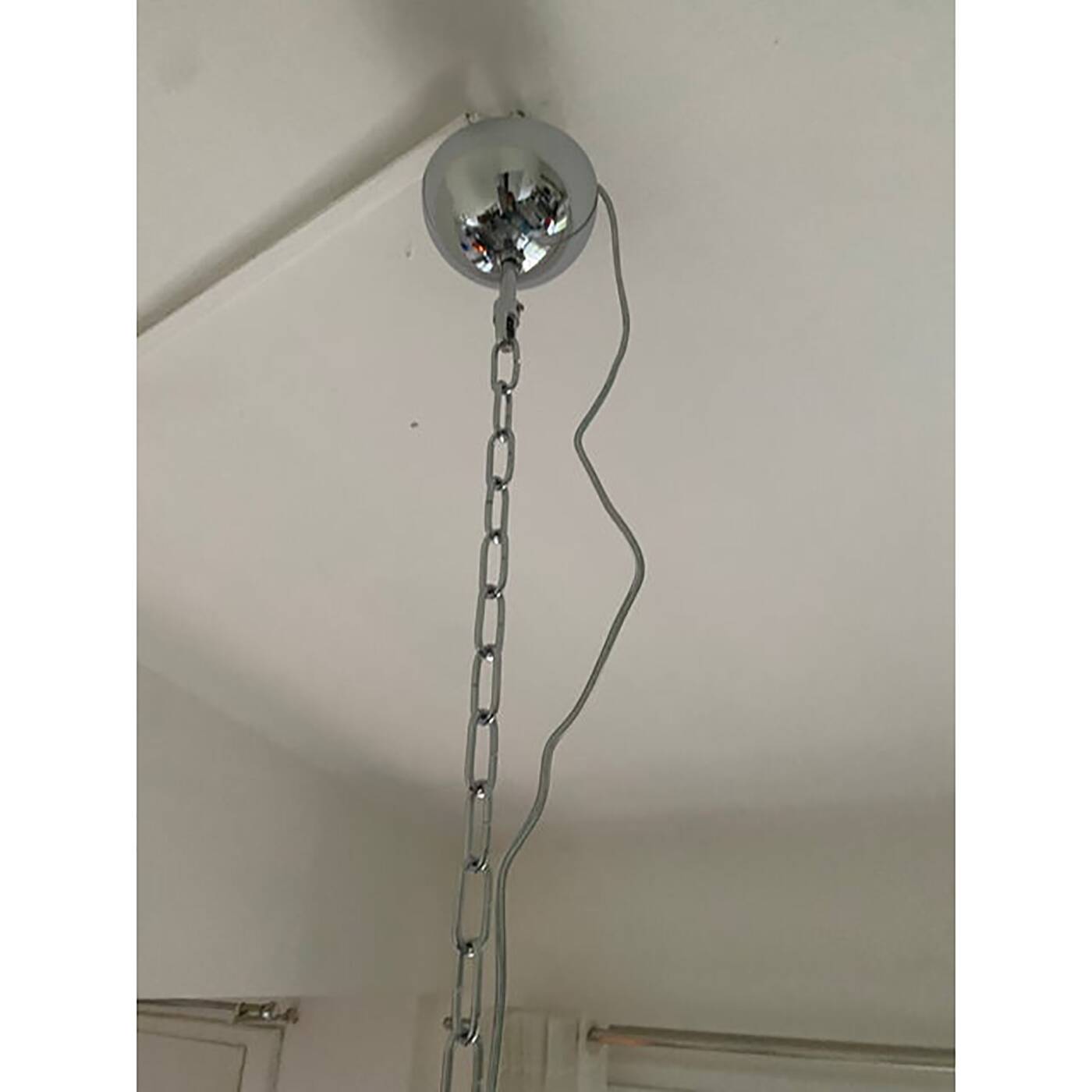 Contemporary “Poliedri” Murano Glass Chandelier