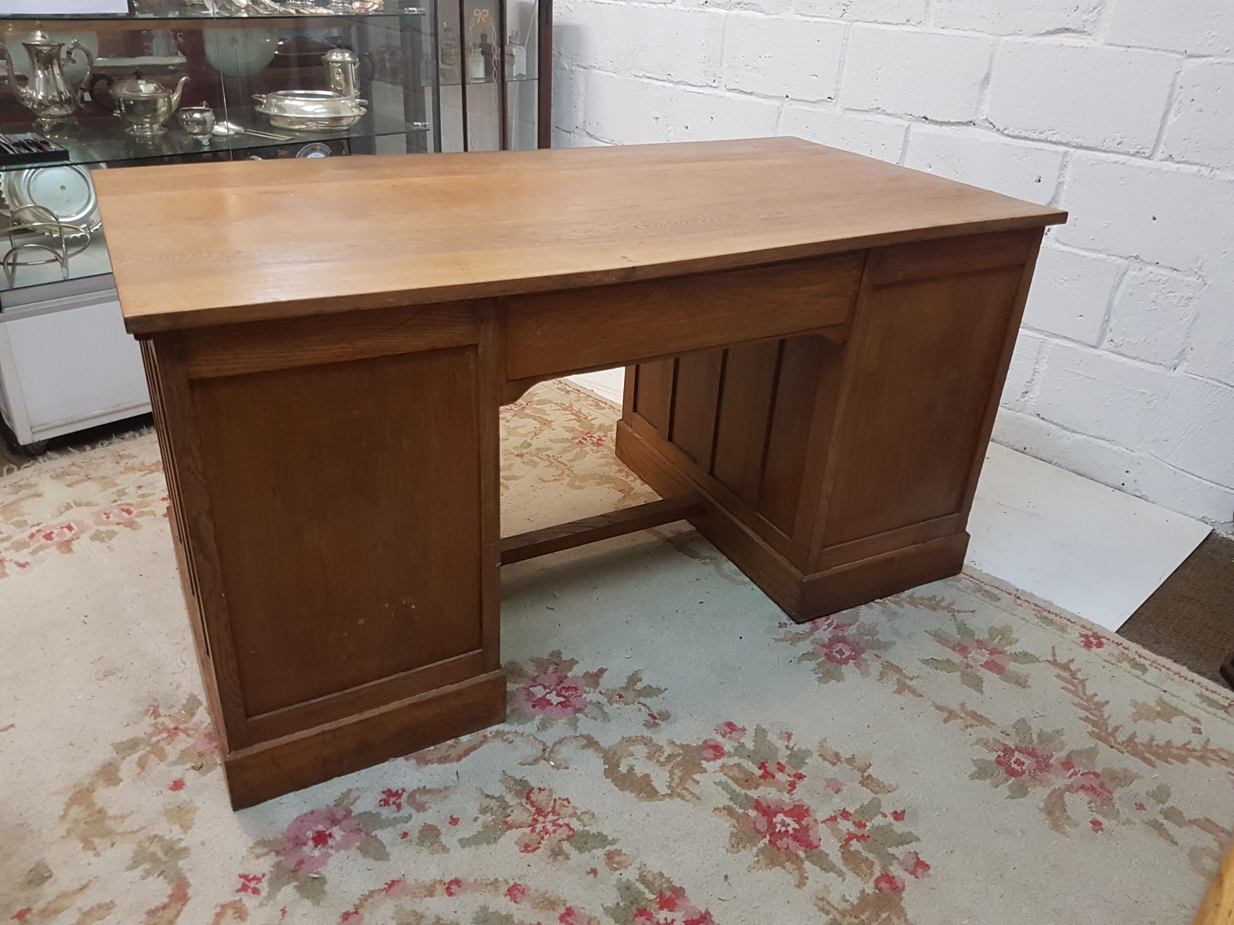 Coffered desk