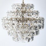 Kinkeldey 6 Tiered Chrystal Chandelier, 1970s
