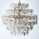 Kinkeldey 6 Tiered Chrystal Chandelier, 1970s