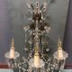 Vintage Crystal Wall Sconces, Italy, 1960s - Set of 2