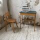 Bureau et chaise enfant pieds compas