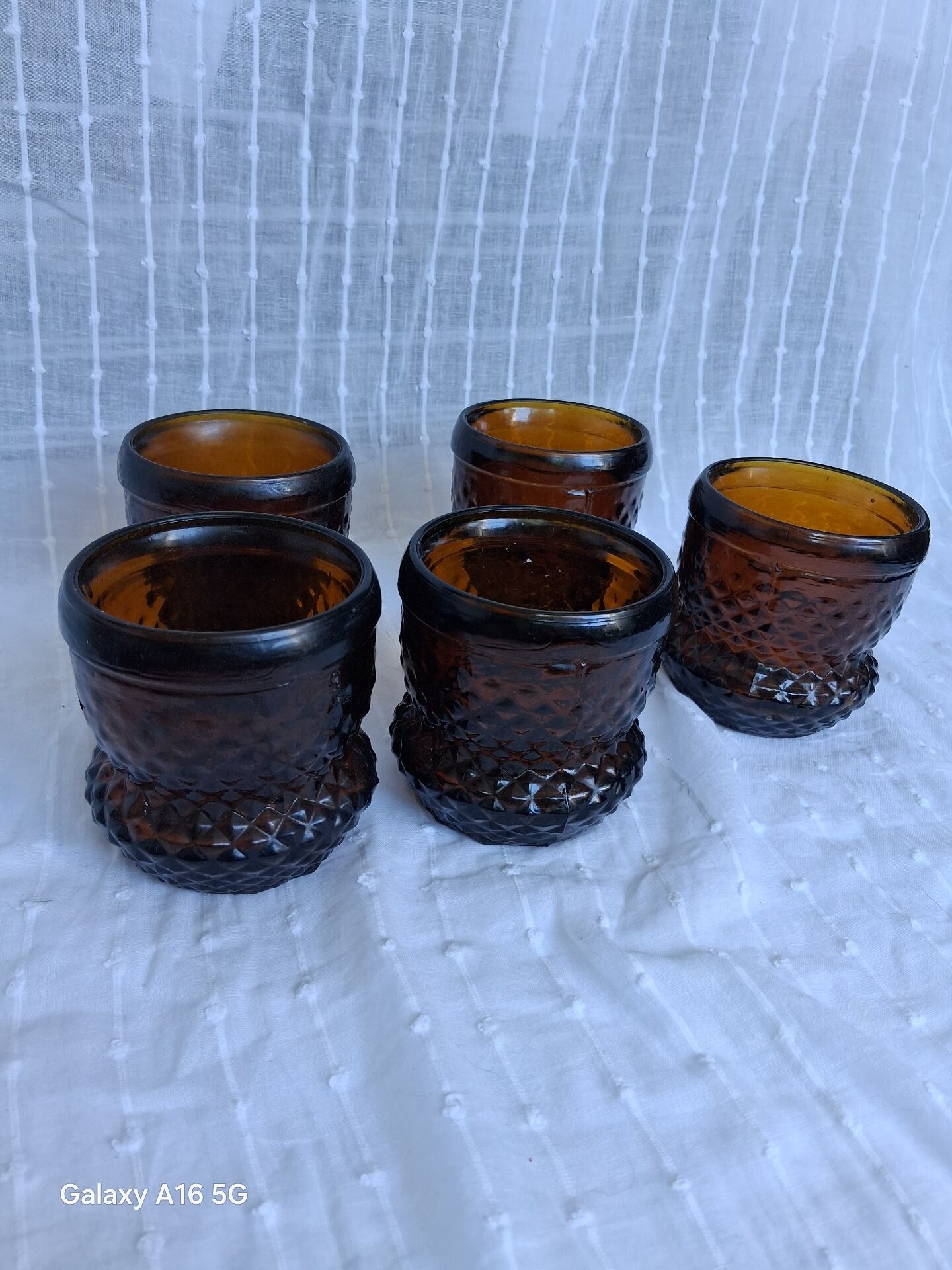 Verres à whisky  vintage années 1960-1970.