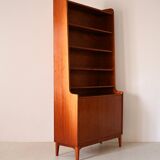 Vintage original 1960s Danish style bookcase