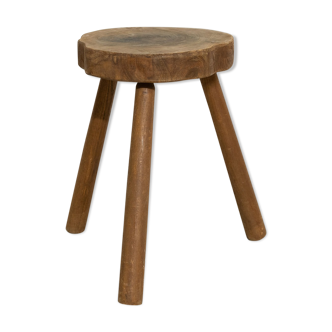 Tripod wooden stool