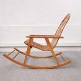 Rocking-chair rattan