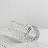 Windsor Luminarc transparent triangle vase.