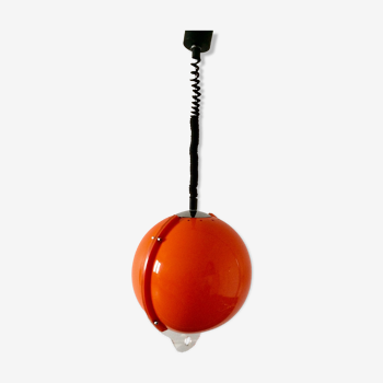 Orange hanging lamp 1960