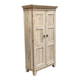 Armoire de ferme rénovée en chêne massif brut du 19ème