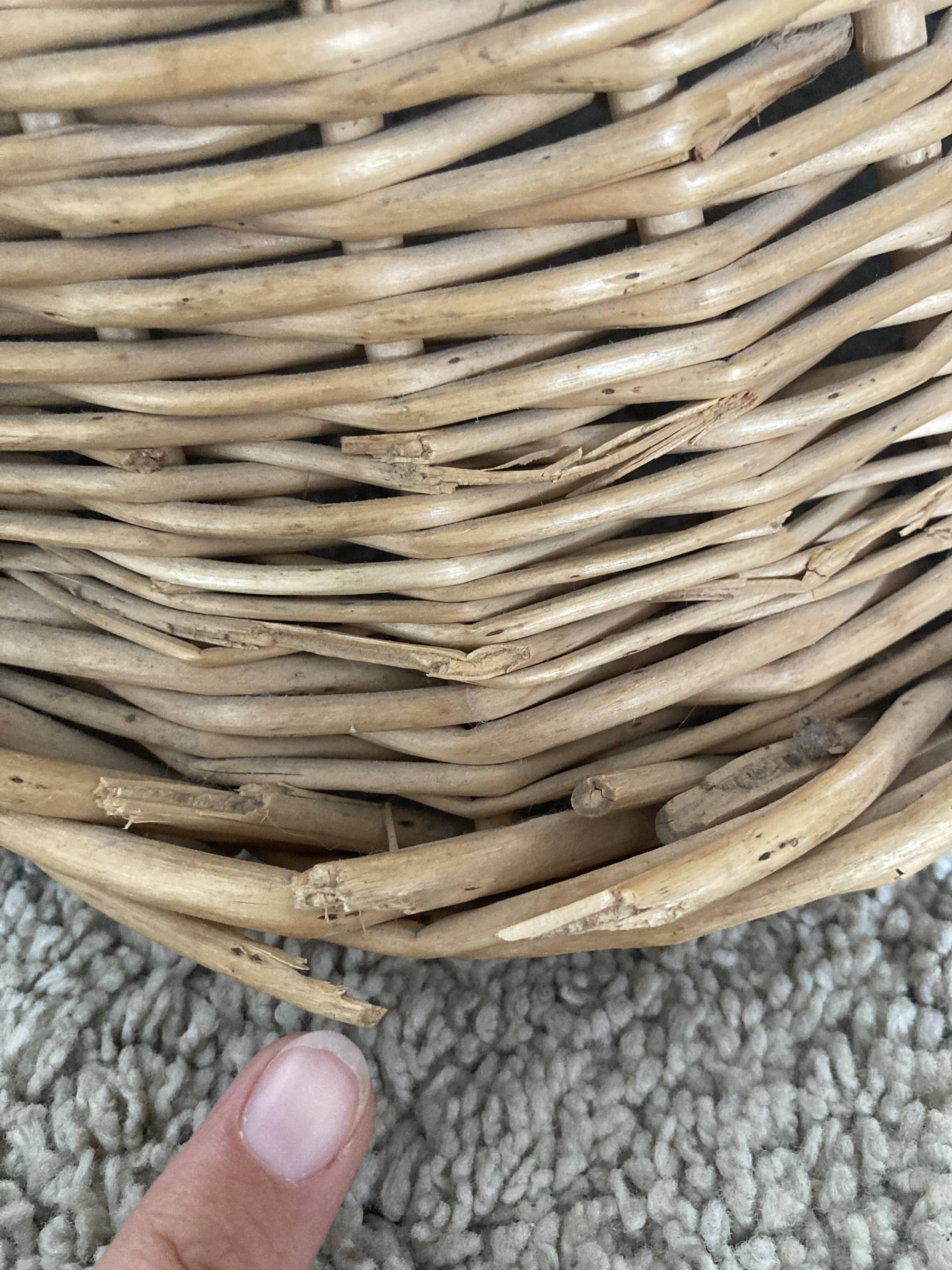 Children's rattan chair