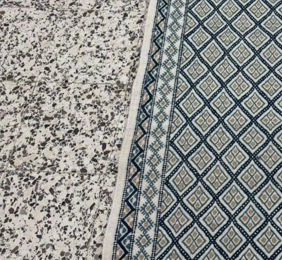 Handmade margoum rug in natural wool of superior quality