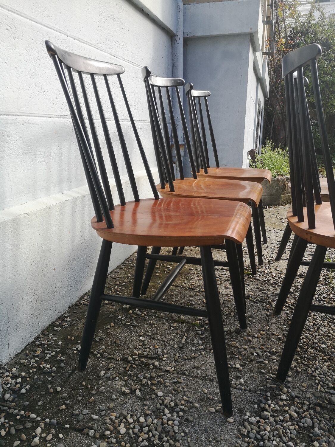 Series of 6 Fanett chairs, Ilmari Tapiovaara