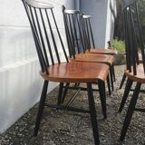 Series of 6 Fanett chairs, Ilmari Tapiovaara