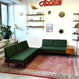 Set of two sofas, norway 1960s, svane combina, vintage, mid-c
