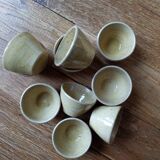 Decorative antique stoneware pots or kitchen