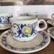 5 tasses et coupelles vintage Villeroy & Boch modèle Cadiz