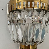 Hot air balloon wall lamp with tassels