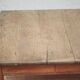 Antique oak kitchen table, office or work table, wooden furniture, decor, 19th century.