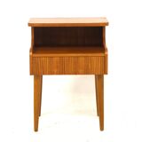 Teak bedside table, sweden, 1960
