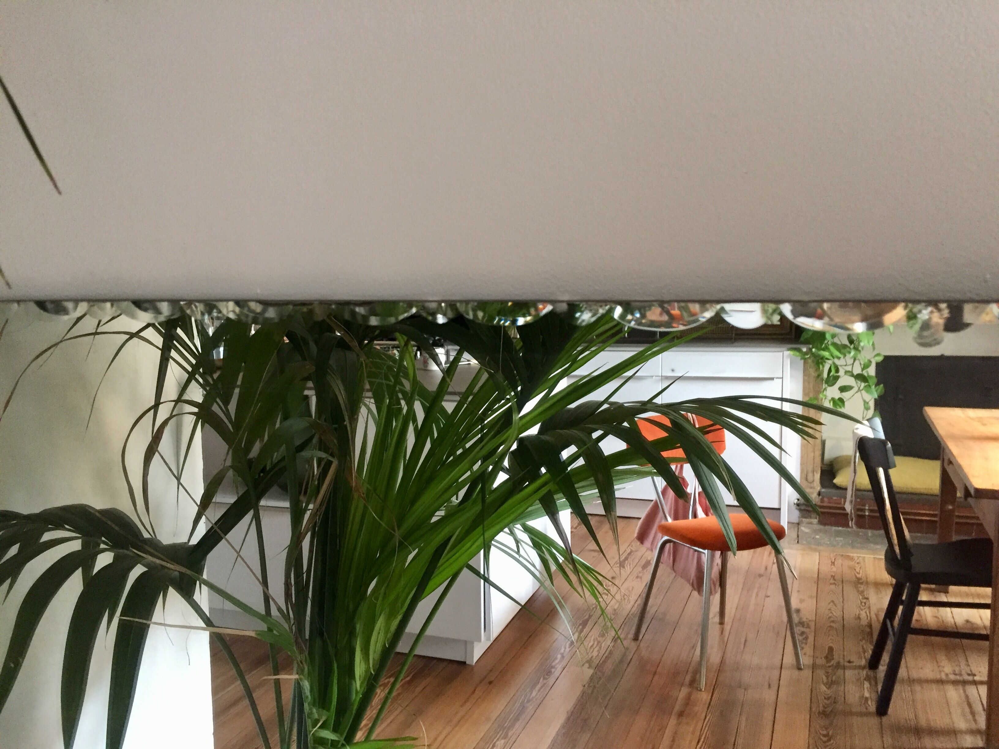 Bevelled mirror 85x130cm