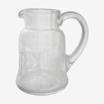 Baccarat crystal water pitcher
