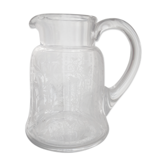 Baccarat crystal water pitcher