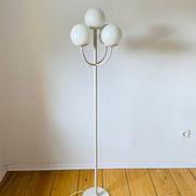 Lampadaire blanc Kaiser, Allemagne, années 1960
