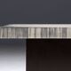 Aluminium Etched Coffee Table by Marc D’haenens, Belgium, 1970s
