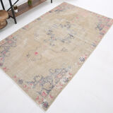 4x7 bohemian vintage area rug